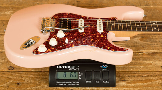 Suhr Classic Pro Peach LTD Flame Maple/Rosewood Shell Pink