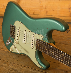 Fender Custom Shop LTD '60 Strat Journeyman Relic Faded Aged Sherwood Metallic