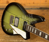 Reverend Set-Neck Series | Warhawk DAW - Avocado Burst - Rosewood