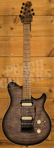 Music Man Axis Collection | Axis Super Sport - Charcoal Cloud Flame