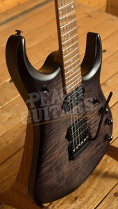 Music Man John Petrucci Collection | JP15 - Trans Black Burst Quilt