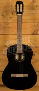 Fender CN-60S Solid-Top Classical Guitar - Black