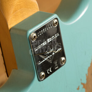Fender Custom Shop LTD '60 Strat Relic Faded Aged Daphne Blue
