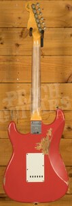 Fender Custom Shop LTD '63 Strat Heavy Relic Aged Fiesta Red