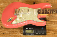 Fender Custom Shop 1959 Stratocaster Journeyman Relic w/CC Hardware | Faded Fiesta Red