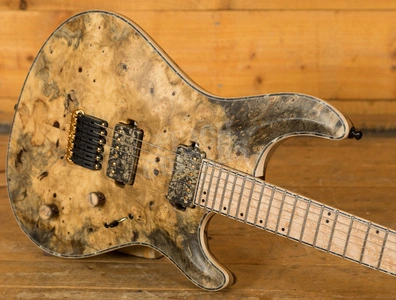 Mayones Regius Core 6 Natural BuckEye Burl 