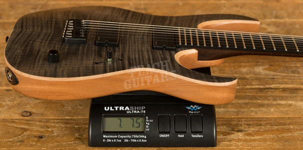 Mayones Duvell Elite 7 - Ebony - Trans Graphite - 7-String