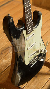 Fender Custom Shop Master Built Levi Perry '62 Strat Heavy Relic | Black
