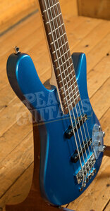 Warwick RockBass Streamer LX 5-String - Metallic Blue High Polish