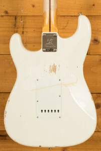 Fender Custom Shop Limited Fat 54 Strat - Relic Aged Arctic White