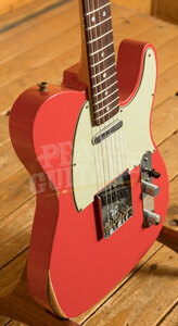 Fender Custom Shop 2023 Collection '64 Tele Relic | Aged Fiesta Red