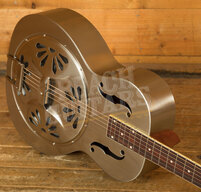 Gretsch G9221 Bobtail | Spider Electro-Resonator - Weathered Pump House Roof