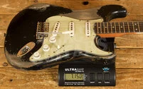 Fender Custom Shop Masterbuilt Levi Perry 62 Strat - Heavy Relic Black