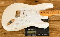 Fender Custom Shop Limited Fat 54 Strat - Relic Aged Arctic White