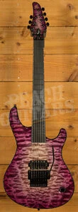 Mayones Regius PRO 7 - Ebony - Transparent Natural Fade Purple Burst Out Gloss - 7-String