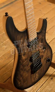 Mayones Regius 4Ever 6 Trans Natural Black Burst Satin