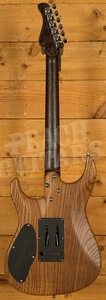 Mayones Aquila Elite S 6 - Ebony - Trans Dirty Red Burst Gloss