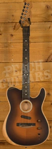 Fender American Acoustasonic Telecaster - Ebony - Sunburst