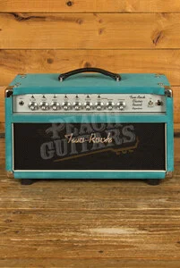Two Rock Classic Reverb Signature 50 Watt Head & 2x12 Cab - Teal Suede B Stock