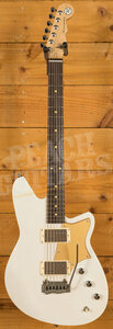 Reverend Bolt-On Series | Descent W Baritone - Transparent White - Rosewood