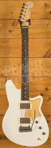 Reverend Bolt-On Series | Descent W Baritone - Transparent White - Rosewood