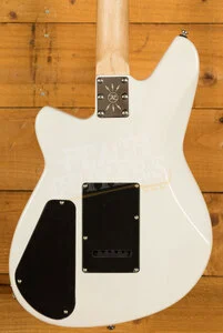 Reverend Bolt-On Series | Descent W Baritone - Transparent White - Rosewood