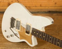 Reverend Bolt-On Series | Descent W Baritone - Transparent White - Rosewood