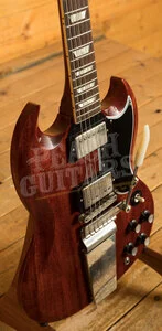 Gibson Custom 1964 SG Standard Reissue w/Maestro Vibrola | Cherry Red - VOS
