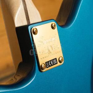Squier Gold Edition 40th Anniversary Jazzmaster | Laurel - Lake Placid Blue