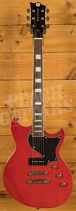 Reverend Set-Neck Series | Sensei Jr. - Transparent Cherry - Rosewood