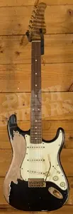 Xotic California Classic XSC-1 Super Heavy Aged Black with Gold H/W