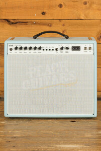 Revv Amplifiers | D25 25/5-Watt 6V6 1x12" Valve Combo Baby Blue *Custom Colour*
