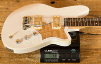 Reverend Bolt-On Series | Descent W Baritone - Transparent White - Rosewood