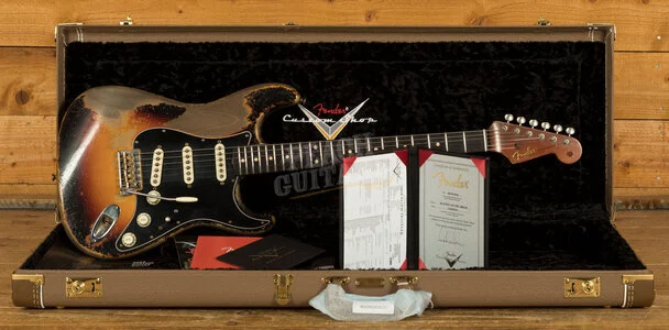 Fender Custom Shop '60 Strat Dale Wilson Masterbuilt Heavy Relic 3-Tone Sunburst