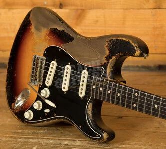 Fender Custom Shop '60 Strat Dale Wilson Masterbuilt Heavy Relic 3-Tone Sunburst