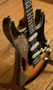 Fender Custom Shop '60 Strat Dale Wilson Masterbuilt Heavy Relic 3-Tone Sunburst