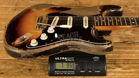 Fender Custom Shop '60 Strat Dale Wilson Masterbuilt Heavy Relic 3-Tone Sunburst