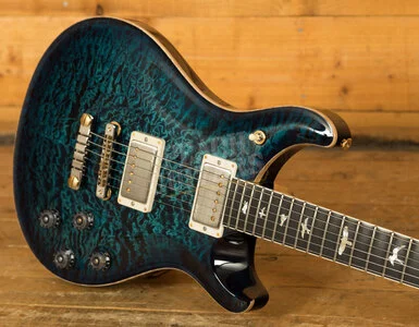 PRS McCarty 594 10 Top Quilt with Matching Stained Maple Neck Cobalt Blue