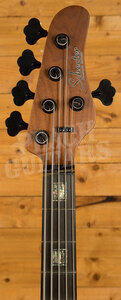 Schecter Bass Model-T 5 Exotic Black Limba | 5-String - Natural Satin