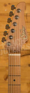 Suhr Classic Pro Peach LTD - HSS Roasted Maple Surf Green