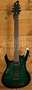 Mayones Setius 6 - Ebony - Dirty Green Burst - Left-Handed - inc case Used