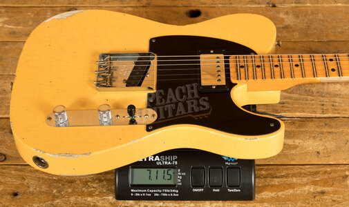 Fender Custom Shop LTD '51 HS Tele Relic Aged Nocaster Blonde