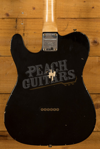 Fender Custom Shop 2020 Tele Custom Relic Aged Black 