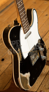 Fender Custom Shop 2020 '64 Tele Custom Heavy Relic Aged Black