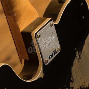 Fender Custom Shop 2020 '64 Tele Custom Heavy Relic Aged Black
