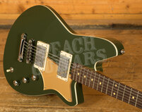 Reverend Bolt-On Series | Descent RA Baritone - Army Green - Rosewood *B-Stock*