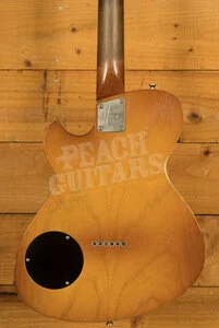 Novo Nucleus Solus F2 | Nicotine Blonde - Raw Bakelite Pickguard