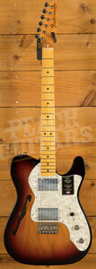 Fender American Vintage II 1972 Telecaster Thinline | Maple - 3-Colour Sunburst