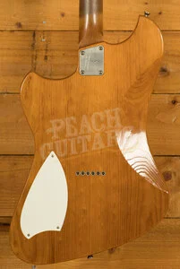 Novo Nucleus Voltur V2 | Amber - Parchment Pickguard