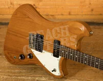 Novo Nucleus Voltur V2 | Amber - Parchment Pickguard